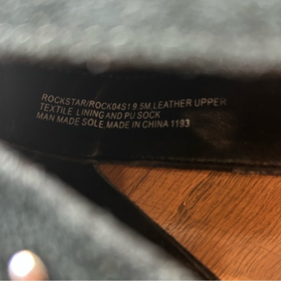 Steve Madden Rockstar Black Suede Ankle Boots Sz 9.5 - Picture 5 of 5